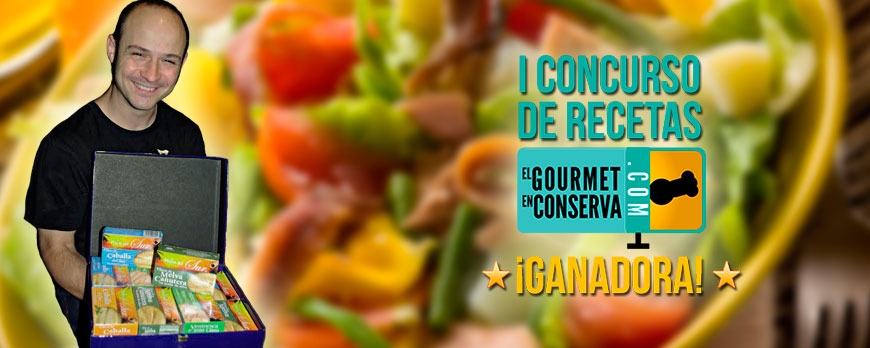Daniel Gallego fue el Ganador del Primer concurso de recetas 'El Gourmet en conserva'